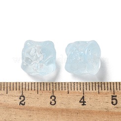 Baking Paint Transparent Glass Beads&nbsp;X1-GLAA-C035-01P