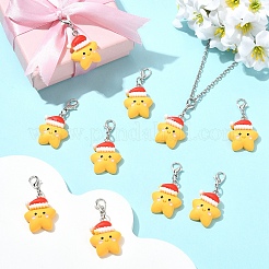 10Pcs Resin Pendant Decorations&nbsp;HJEW-YW00373