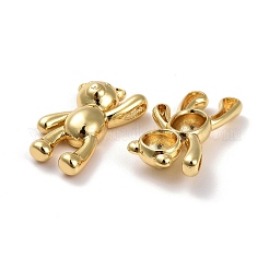 Brass Pendants&nbsp;KK-K258-18G-RS