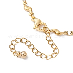304 Stainless Steel Wave Link Chain Bracelet Making&nbsp;AJEW-JB01303-01