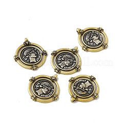 Rack Plating Brass Micro Pave Clear Cubic Zirconia Pendants&nbsp;KK-I696-06
