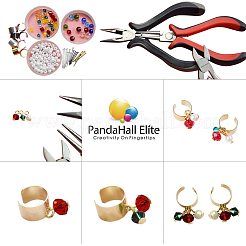 Brass Earring Findings&nbsp;KK-PH0035-26