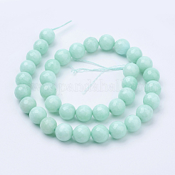 Natural Malaysia Jade Bead Strands&nbsp;G-F488-8mm-22