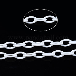 Handmade Opaque Acrylic Cable Chains&nbsp;KY-N014-001O