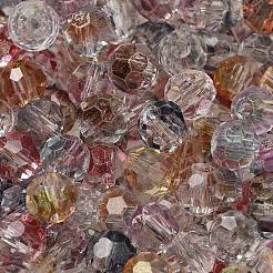 Transparent Colours Glass Round Beads&nbsp;SEED-F006-04A-01