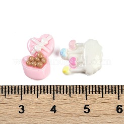 Love Theme Resin Cabochons&nbsp;RESI-H166-22