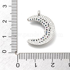 Brass Micro Pave Colorful Cubic Zirconia Pendants&nbsp;KK-L228-04P