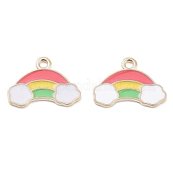 Alloy Enamel Pendants&nbsp;PALLOY-K007-02KCG