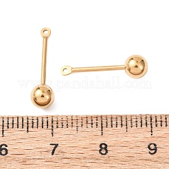 304 Stainless Steel Threaded Ball Eyepin&nbsp;X-STAS-G385-01G-01