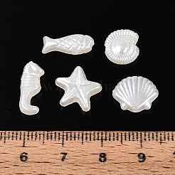 Ocean Theme ABS Plastic Imitation Pearl Beads&nbsp;OACR-T030-16M