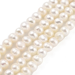 Natural Cultured Freshwater Pearl Beads Strands&nbsp;PEAR-C003-08E