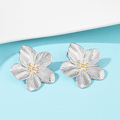 304 Stainless Steel Stud Earrings&nbsp;EJEW-S265-06GP-B