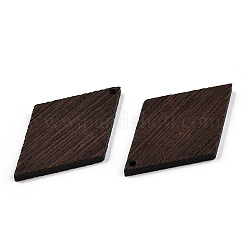 Natural Wenge Wood Pendants&nbsp;WOOD-T023-46B-01