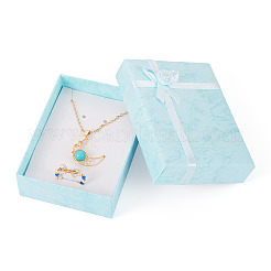 Cardboard Jewelry Set Packaging Boxes&nbsp;CON-TAC0008-05A