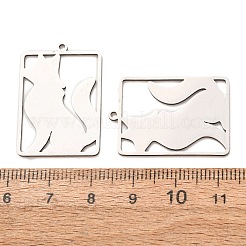 201 Stainless Steel Pendants&nbsp;SA-CBA49C1-04P