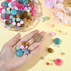 210Pcs 8 Styles Transparent Acrylic Beads&nbsp;OACR-YW0003-22