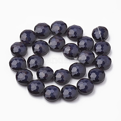 Opaque Solid Color Glass Beads Strands&nbsp;GLAA-N032-05