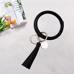 1Pc PU String Keychains&nbsp;KEYC-CL0001-08B