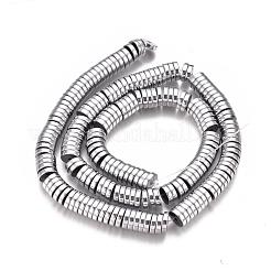 Electroplate Non-magnetic Synthetic Hematite Beads Strands&nbsp;G-F300-17C-01