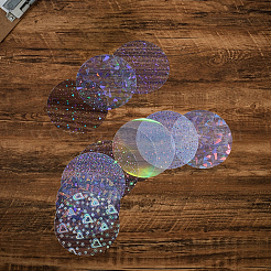 240Pcs Transparent Plastic Film for Badge&nbsp;DIY-CP0013-96