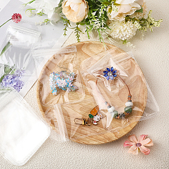 80Pcs 4 Styles Transparent Plastic Resealable Packaging Bags&nbsp;OPP-DJ0001-05