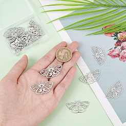 16Pcs 201 Stainless Steel Pendants&nbsp;STAS-DC0010-82