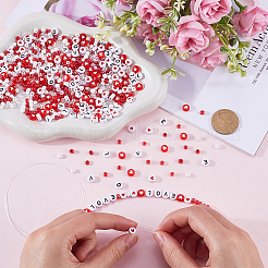 Valentine's Day Theme DIY Beads Kits&nbsp;DIY-SP0002-03