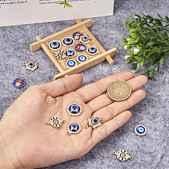 DIY Evil Eye Jewelry Making Finding Kit&nbsp;FIND-TA0002-62