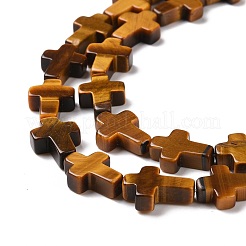 Natural Tiger Eye Beads Strands&nbsp;G-I337-01A