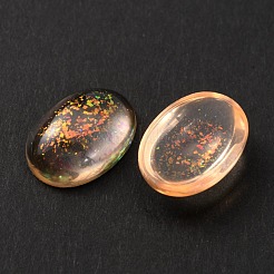 Transparent Resin Cabochons&nbsp;CRES-TAC0001-005L