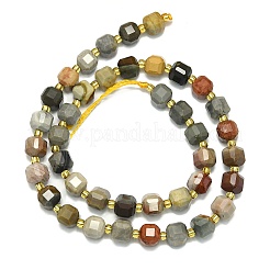 Natural Ocean Jasper Beads Strand&nbsp;G-I376-D82-01
