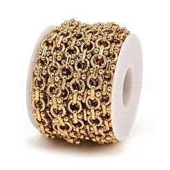 304 Stainless Steel Twist Ring Link Chains&nbsp;CHS-P025-04B-G