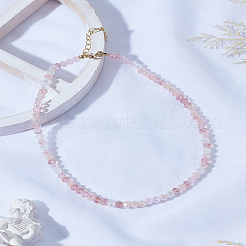 1Pc Glass Seed Beads Necklace for Women&nbsp;NJEW-LP0003-09