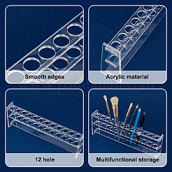 Glass Test Tube Stands&nbsp;AJEW-WH0009-78B