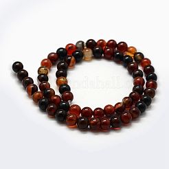 Natural Agate Beads Strands&nbsp;X-G-F417-07-8mm