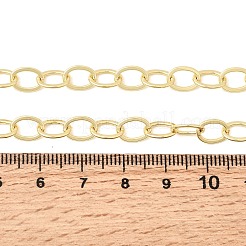 6.5MM Brass Cabel Chain Necklaces for Women&nbsp;NJEW-F366-05A