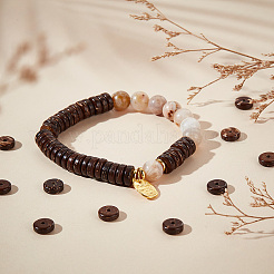 2 Strands Coconut Beads Strands&nbsp;COCB-OC0001-002