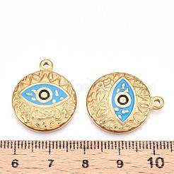 304 Stainless Steel Enamel Pendants&nbsp;STAS-T064-58