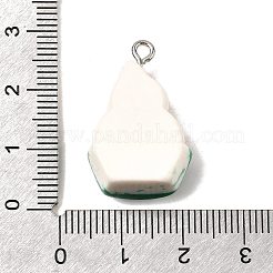 Christmas Opaque Resin Pendants&nbsp;FIND-I057-04P-01