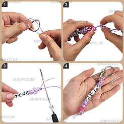 DIY Keychain Making Kit&nbsp;DIY-SC0032-45A