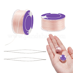 2 Rolls Special Coated Polyester Beading Threads&nbsp;OCOR-NB0002-06H