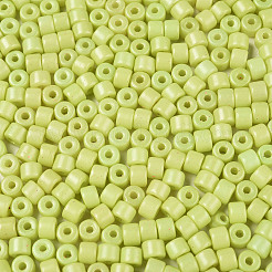 Opaque Baking Paint Glass Seed Beads&nbsp;SEED-T008-02L