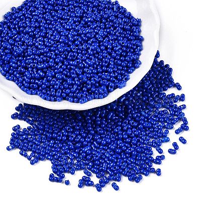 Baking Paint Glass Seed Beads&nbsp;SEED-A033-04E-1