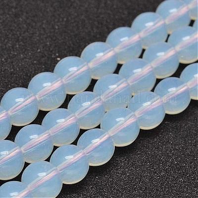 Round Opalite Beads Strands&nbsp;GLAA-I34-4mm-1