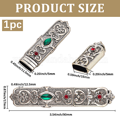 Alloy Rhinestone Needle Storage Boxes&nbsp;FIND-WH20020-235AS-1