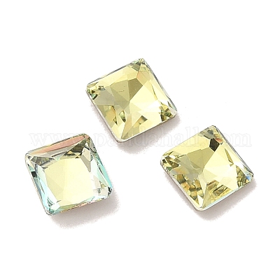 Glass Rhinestone Cabochons&nbsp;RGLA-P037-06A-D337-1