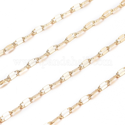 Brass Dapped Chains&nbsp;CHC-R126-02G-1