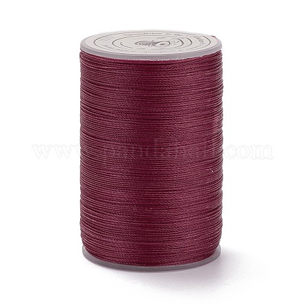 Round Waxed Polyester Thread String YC-D004-02A-050-1