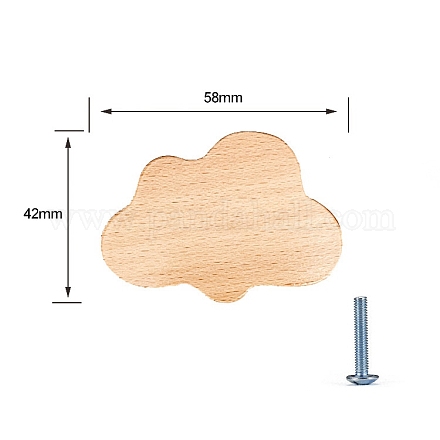 Wood Drawer Knobs&nbsp;PW-WG19186-04-1