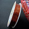 Copper Jewelry Wire, Long-Lasting Plated, Saddle Brown, 18 Gauge, 1mm, about 8.2 Feet(2.5m)/roll